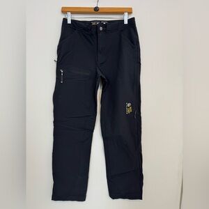 Mountain Hardwear Outdoor Black Pants S/P
